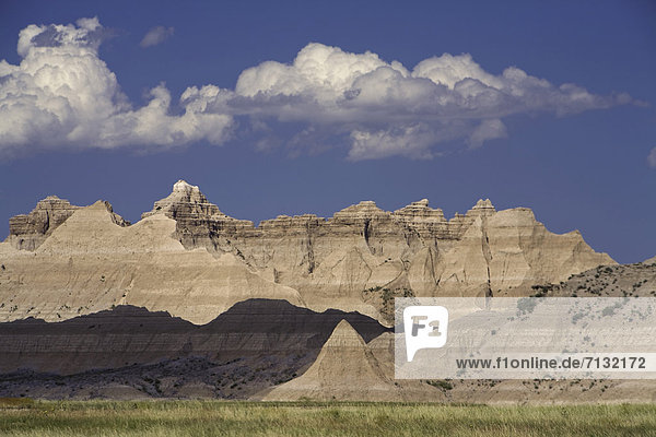 Vereinigte Staaten von Amerika  USA  ungestüm  Steppe  Erosion  South Dakota