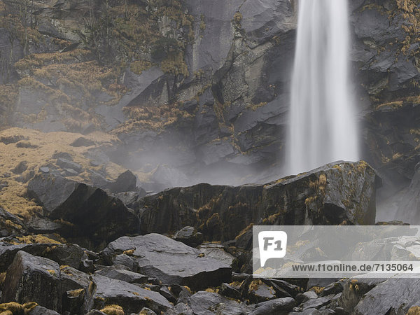 Wasser  Stein  fließen  Wasserfall  Schweiz