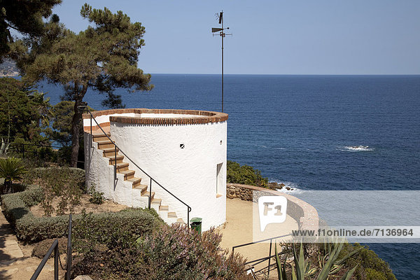 Europa, Ansicht, zeigen, Blanes, Katalonien, Costa Brava, Aussichtspunkt, Spanien