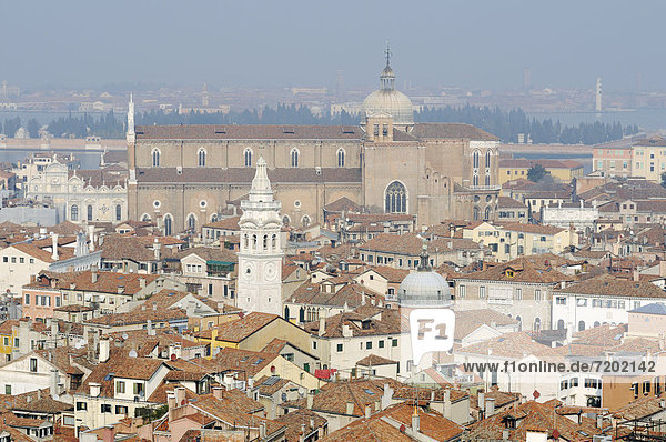 Europa Richtung Kirche Venedig Venetien Italien