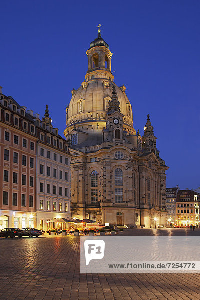 Frauenkirche  Dresden  Sachsen  Deutschland  Europa