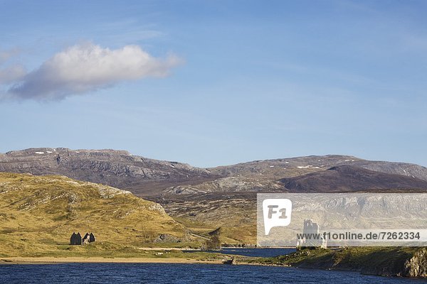 Europa Großbritannien Highlands Schottland Sutherland