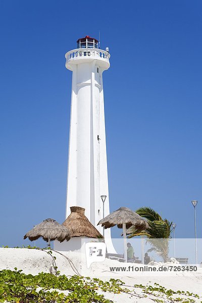 Mahahaul Lighthouse  Costa Maya  Quintana Roo  Mexico  North America