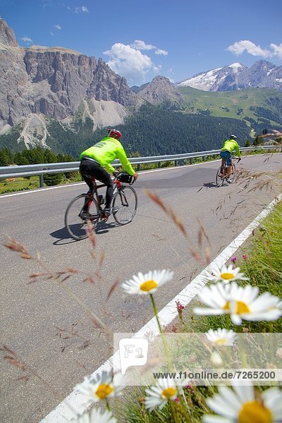 Europa  Fahrradfahrer  Italien
