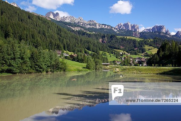 Sameda  Fassa Valley  Trento Province  Trentino-Alto Adige/South Tyrol  Italian Dolomites  Italy  Europe