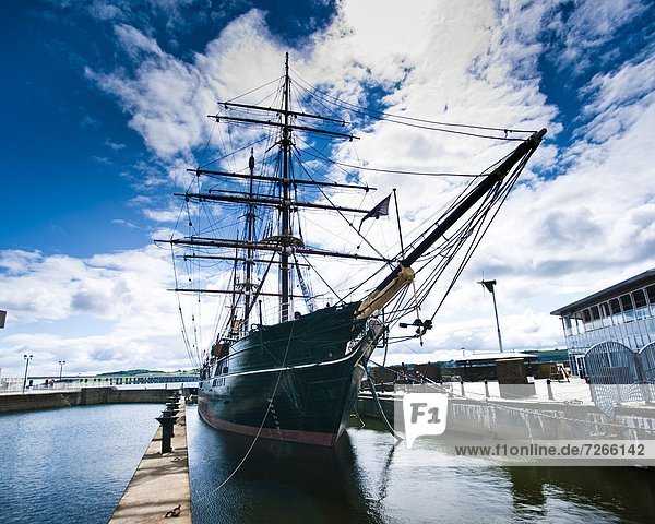 The RRS Discovery  Discovery Museum. Dundee  Scotland  United Kingdom  Europe
