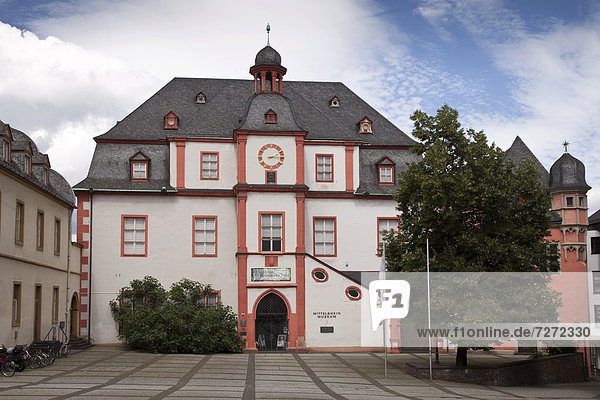 Mittelrhein-Museum am Florinsmarkt  Koblenz  Rheinland-Pfalz  Deutschland  Europa  ÖffentlicherGrund