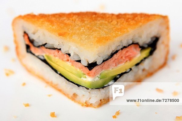 Deep fried Sushi sandwich