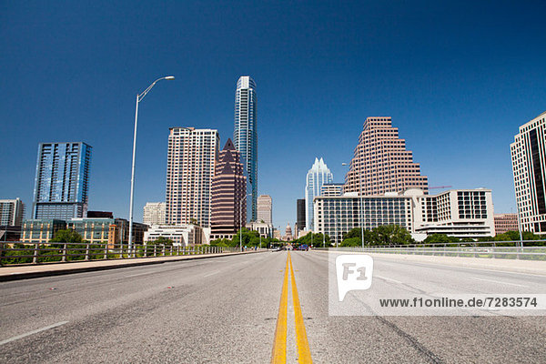 Stadtbild von Austin  Texas  USA