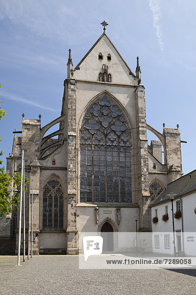 'Altenberger Dom, auch ''Bergischer Dom'', Altenberg, Odenthal, Bergisches Land, Nordrhein-Westfalen, Deutschland, Europa, ÖffentlicherGrund'