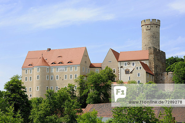 Burg Gnandstein  Gnandstein  Sachsen  Deutschland  Europa