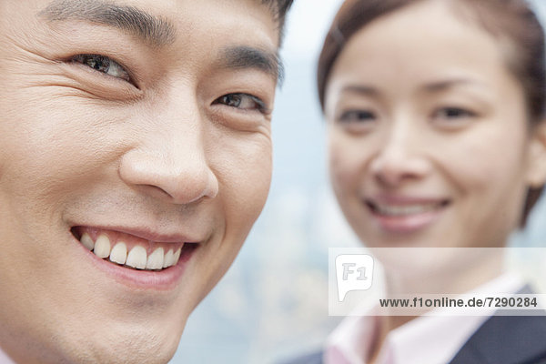 Mensch  Menschen  lächeln  chinesisch  Business