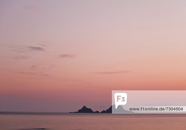 Ruhige Abendstimmung am Meer