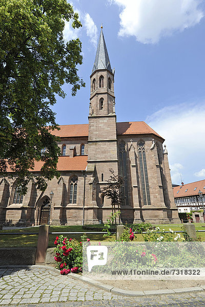 St.-Martins-Kirche  Heilbad Heiligenstadt  Eichsfeld  Thüringen  Deutschland  Europa