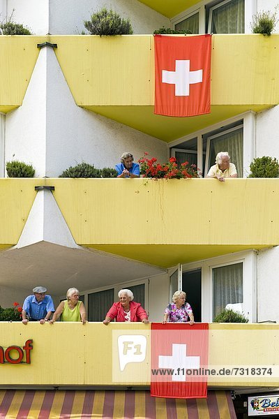 Festival Sieg Gewinn August Kanton Bern Interlaken Schweiz