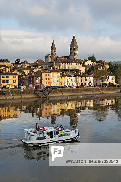 Frankreich Europa Fluss Hausboot