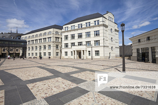 Gerichtsgebäude der Cite Judiciaire  Stadt Luxemburg  Luxemburg  Europa  ÖffentlicherGrund