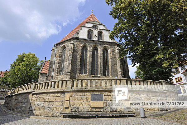 Johann Sebastian Bach Kirche  Arnstadt  Thüringen  Deutschland  Europa