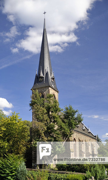 St. Gallus-Kapelle  Filsen  Rhein-Lahn-Kreis  Rheinland-Pfalz  Deutschland  Europa