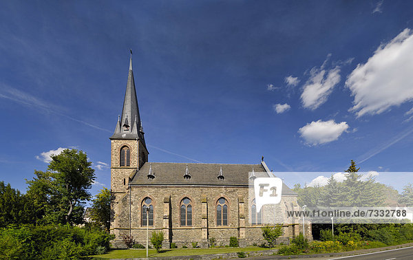 St. Gallus-Kapelle  Filsen  Rhein-Lahn-Kreis  Rheinland-Pfalz  Deutschland  Europa