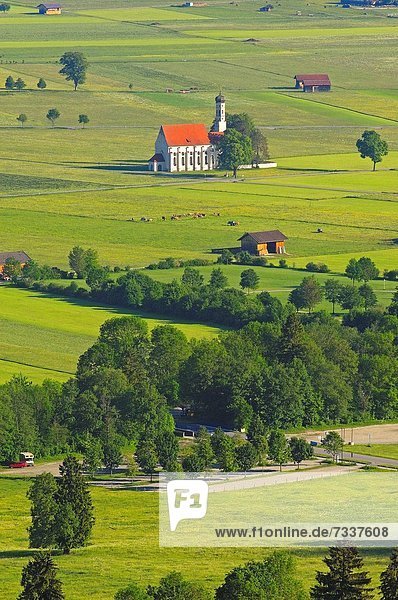 Europa Allgäu Füssen Bayern Deutschland