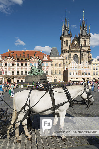 Prag Hauptstadt Europa Tschechische Republik Tschechien National Gallery