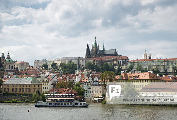 Prag Hauptstadt Stadtansicht Stadtansichten Europa Tschechische Republik Tschechien