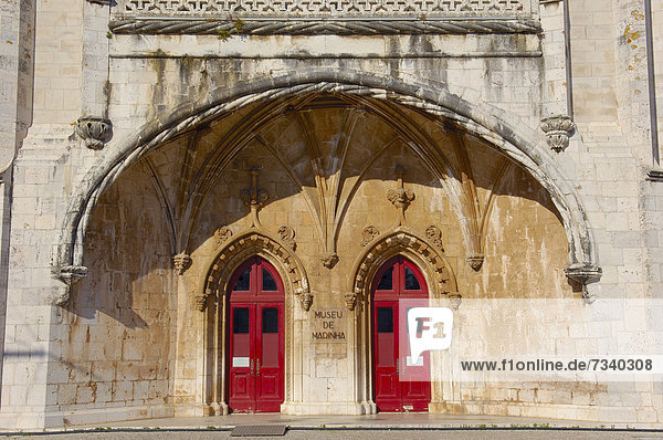 Museu de Marinha  Marinemuseum  Mosteiro dos Jeronimos  Hieronymus-Kloster  UNESCO Weltkulturerbe  BÈlem  Lissabon  Portugal  Europa