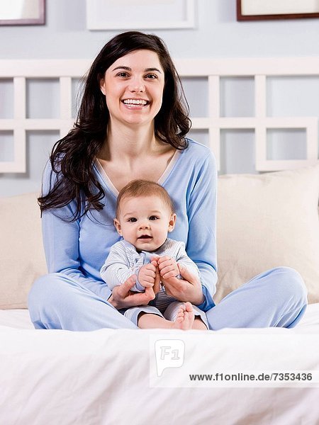 Bett Mutter - Mensch Baby