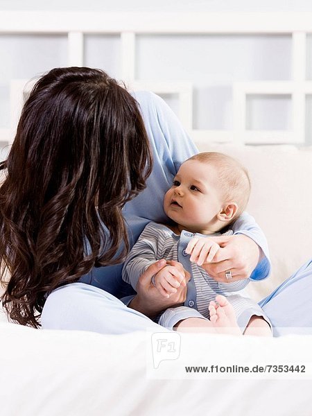 Bett Mutter - Mensch Baby