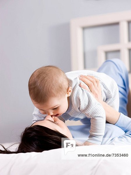 Bett Mutter - Mensch Baby