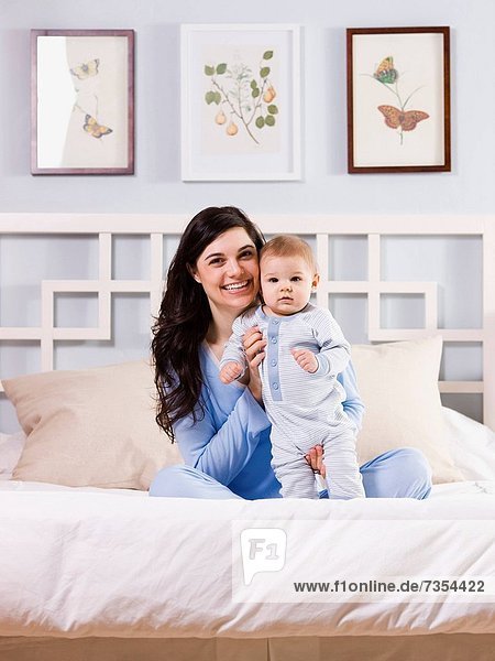 Bett Mutter - Mensch Baby