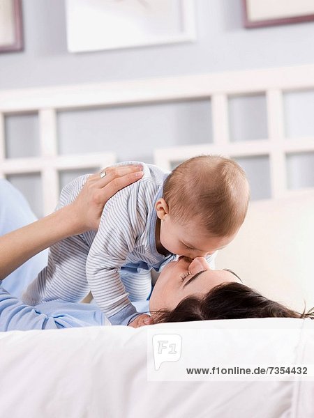 Bett Mutter - Mensch Baby