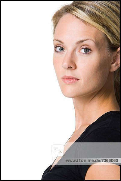 Portrait of a young woman