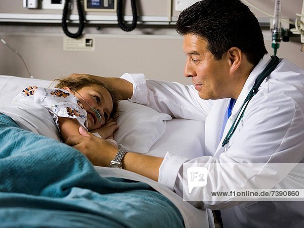 Arzt Krankenhaus jung Mädchen