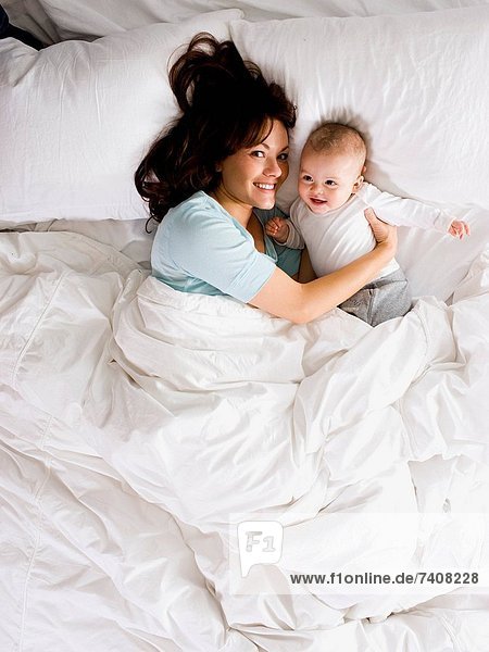 Bett Mutter - Mensch Baby