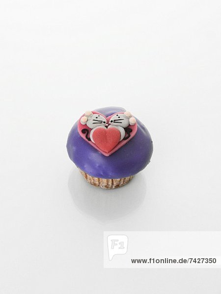 Dekoration herzförmig Herz cupcake