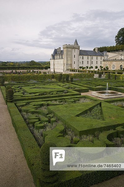 Frankreich  Europa  Garten  UNESCO-Welterbe  Indre-et-Loire  Loiretal