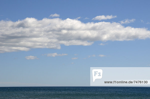Landschaftlich schön  landschaftlich reizvoll  Frankreich  Wolke  Himmel  Ozean  Sete  Herault  Languedoc-Roussillon