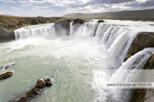 Godafoss waterfall Iceland Europe