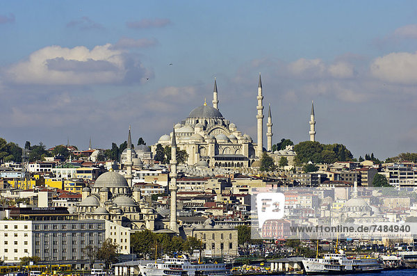 Ansicht Naher Osten Istanbul Moschee neu rechts Türkei