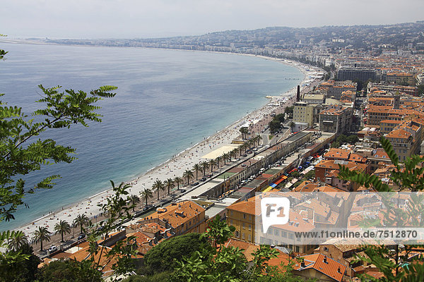 Stadtansicht Stadtansichten Frankreich Europa Freundlichkeit Cote d Azur
