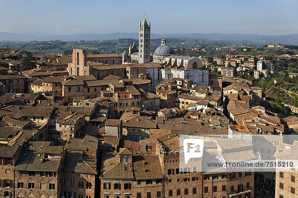 Europa Italien Siena Provinz Siena