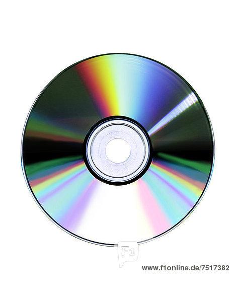 Farbig schillernder CD-Rohling