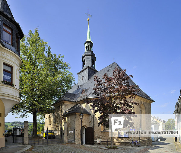 Bergkirche St. Marien  Münzgasse  Annaberg-Buchholz  Sachsen  Deutschland  Europa