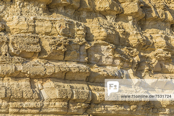 Steinstruktur  Felsen  Praia do Porto de MÛs  Algarve  Portugal  Europa