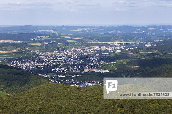 Luftaufnahme Bad Neuenahr-Ahrweiler  Rheinland-Pfalz  Deutschland  Europa