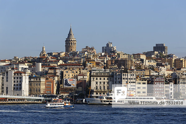 Europa Türkei Goldenes Horn Istanbul