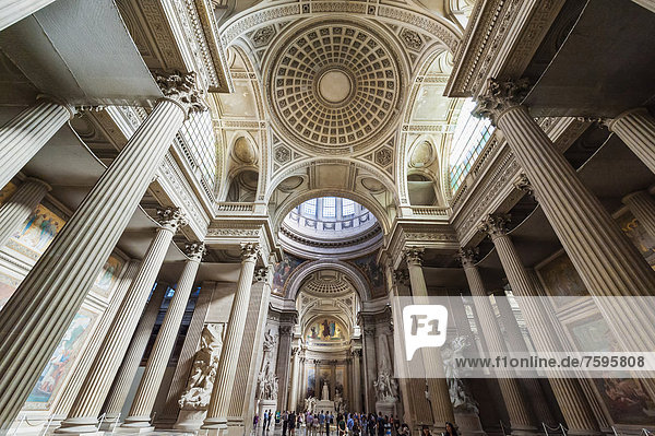 Pantheon  interior  Paris  France  Europe