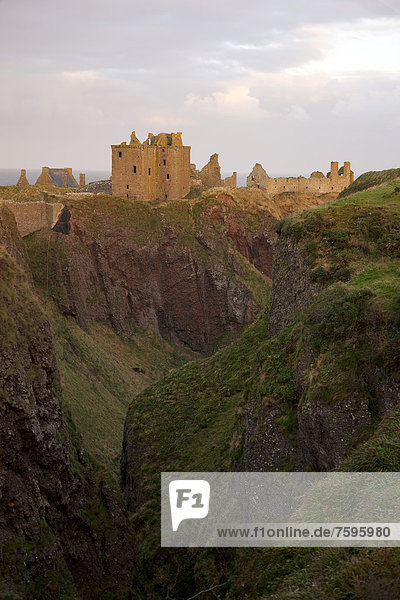 Dunottar Castle  Schottland  Großbritannien  Europa